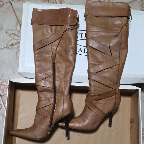 Steve Madden Shoes - Steve Madden Brown Heeled Boots
